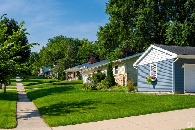 Find a home in Prairie Hills along quiet suburban streets.