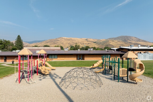 Student playgrounds at Horseshoe Bend Middle School.