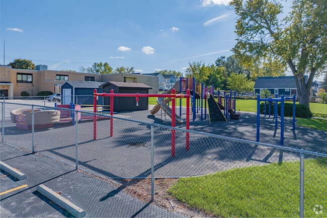 The playground at East Alternative School.
