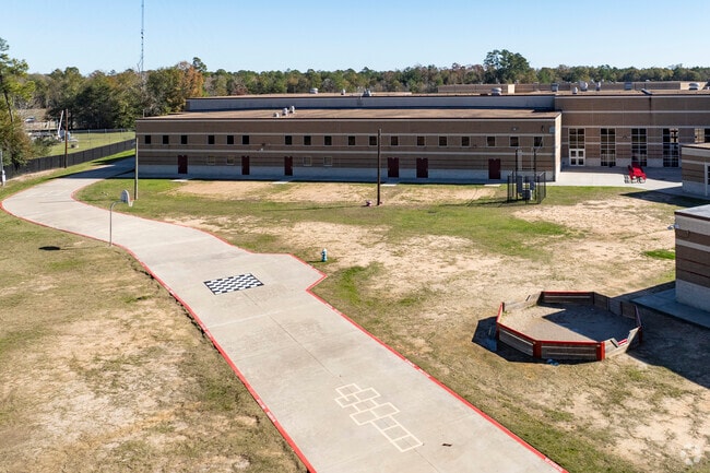 Students can get out and play a variety of games.