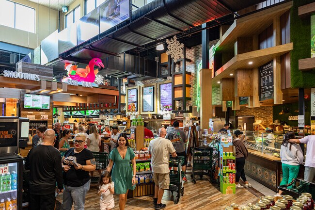 Four Seasons residents can find in-store dining and beverages at Seed to Table.