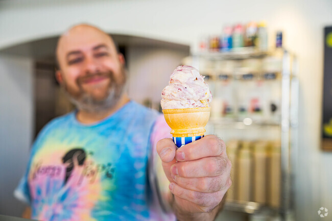 Mom and Pop's is a local ice cream shop in Old Town Mankato.
