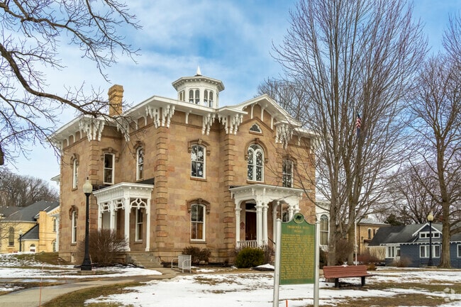 Ionia Community Library is in the historic Frederick Hall House in Ionia.