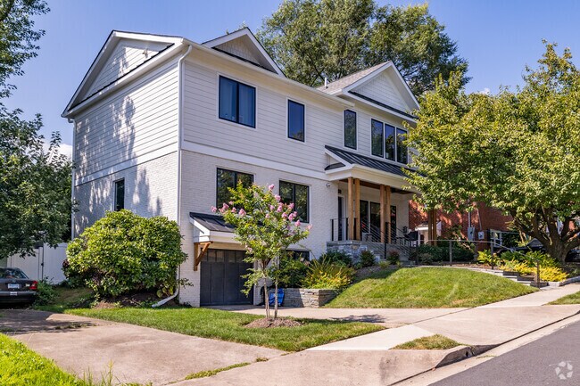 Modern luxury meets Bluemont's charm in these newer build houses.