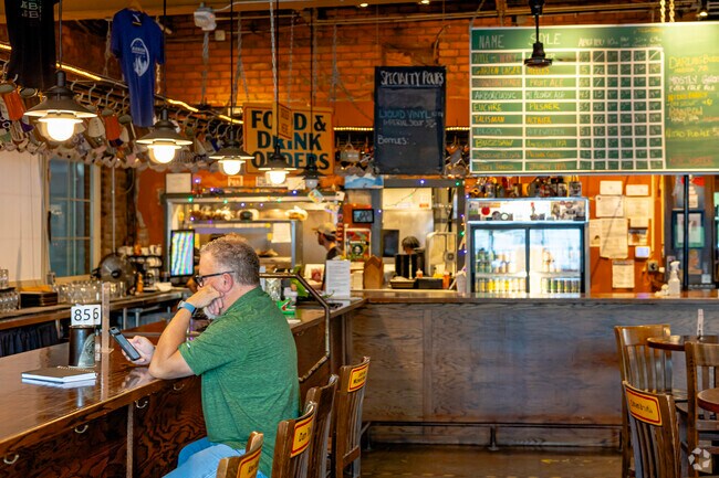 Arbor Brewing Company is a brewpub with rotating house brews just south of Superior Township.