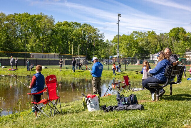 New Providence's Annual Fishing Derby is a well attended community event in Oakwood Park.