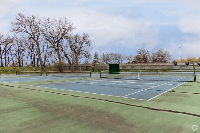 Denton Field is the perfect place to play tennis in Miles City.