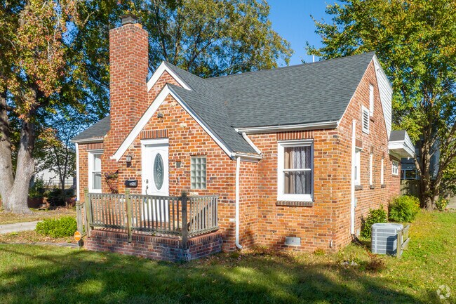 Brick cottage homes on decent sized lots are found in Bruce's Park.