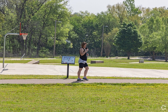 Go for a walk at Dane Park in Noble.
