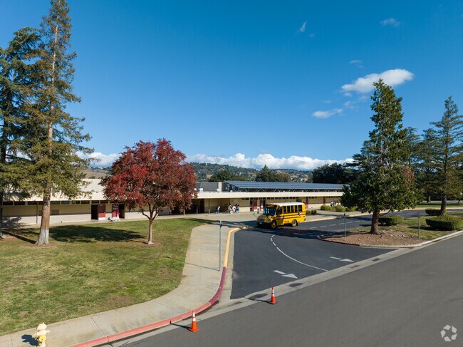 Students from Glenview Serenity attend Bret Harte Middle School, known for academic excellence and programs.