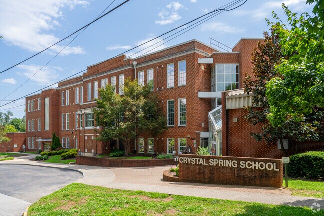 Crystal Springs Elementary School serves around 315 students in South Roanoke.