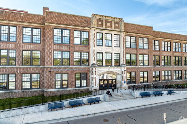 Thomas Edison High School serves students in the Minneapolis district.