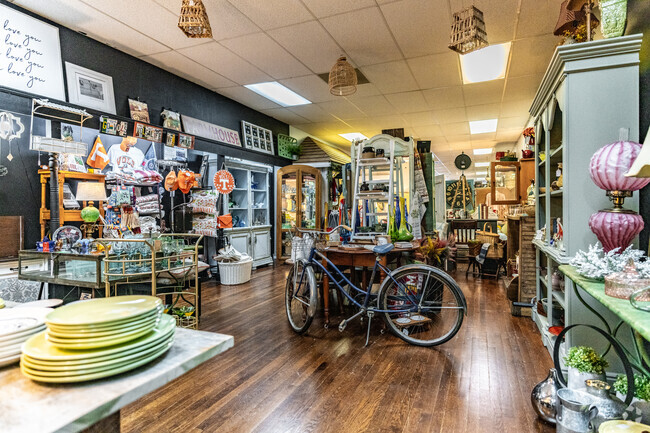 Dickson is a great place to go antiquing.