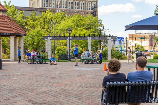 Artist in the Park is a weekly summer event that takes place in Union Square Park.