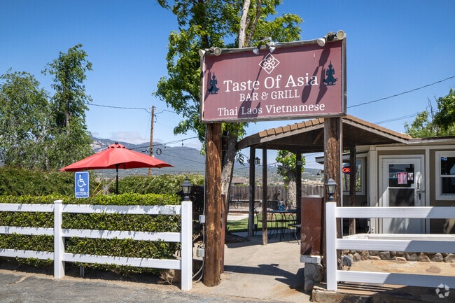 Taste of Asia in Anza offers comfortable indoor and outdoor seating.
