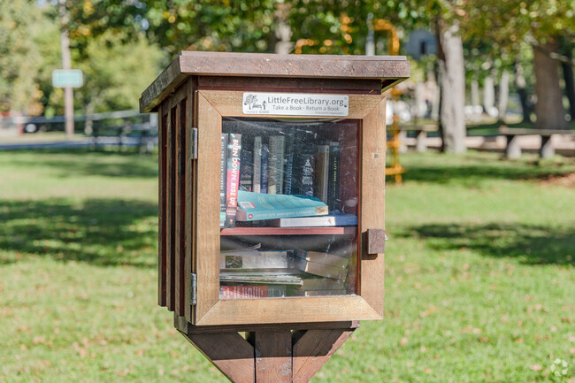 A Little Free Library in the Mount Hope - Hopeworth neighborhood is a great place to find books.