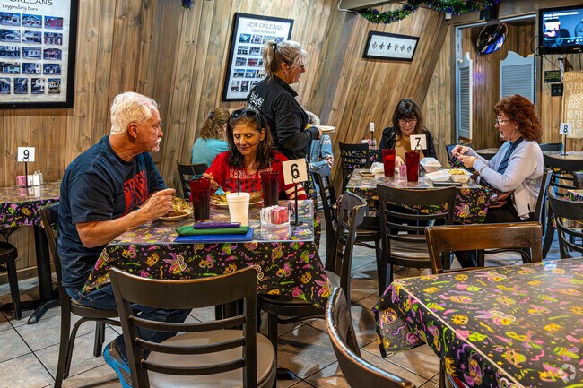 Get “a meal in a baked potato” at Spudly's Super Spuds in Harvard Estates.