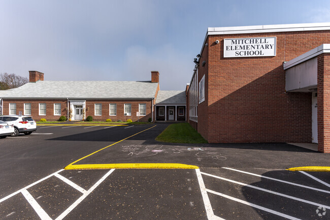 Mitchell Elementary School cozy brick exterior