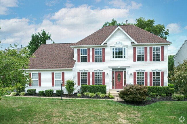 Spacious colonial homes offer the right amount of space for larger families within Linton Hall.