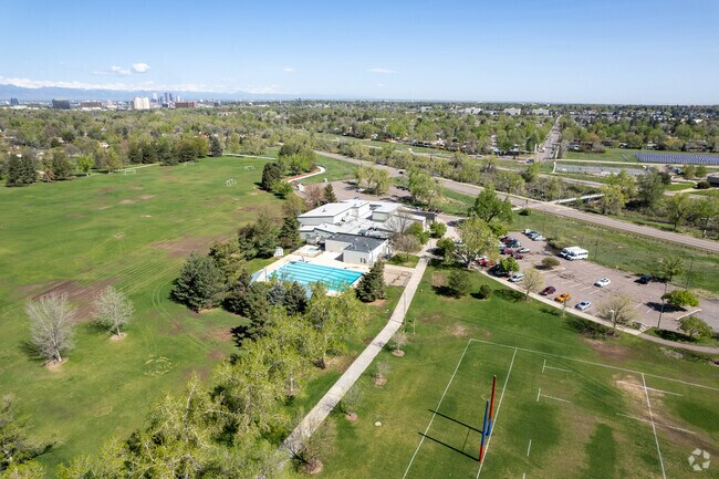 Virginia Village's Cook Park features a playground, covered picnic area,  a recreation center.