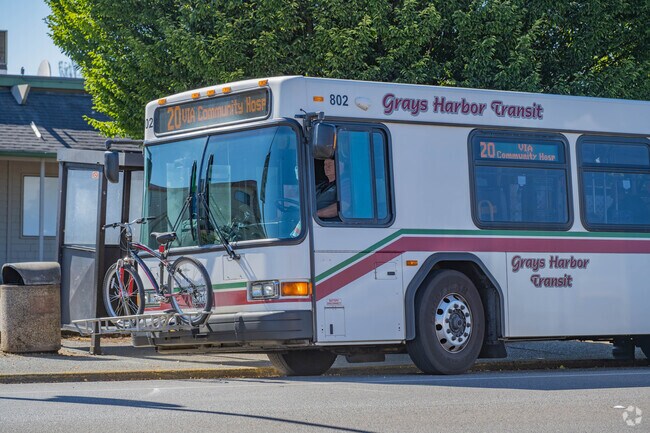 Ocean City locals have access to the Grays Harbor Transit System.