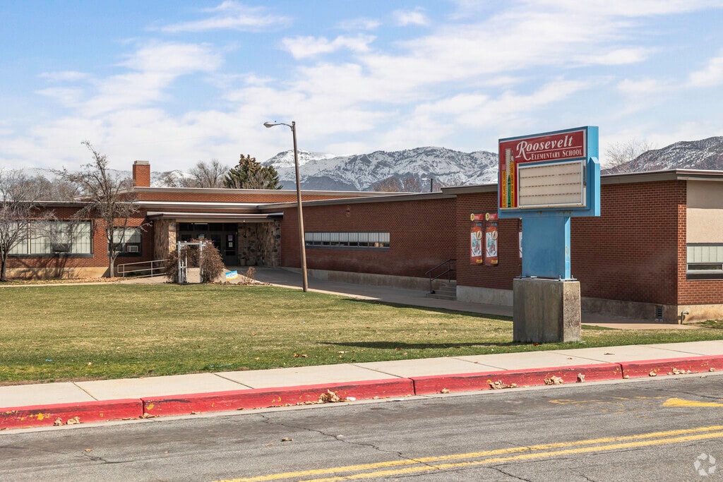 Roosevelt School Is Located in Washington Terrace Neighborhood.