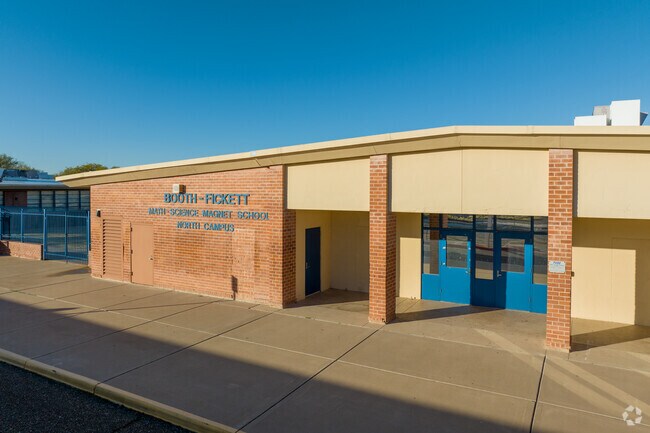 Booth-Fickett has a variety of different wings depending on grade level.