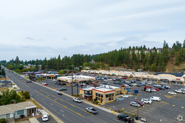 The residents of Five Mile prairie can access the local shopping center just off of Francis.