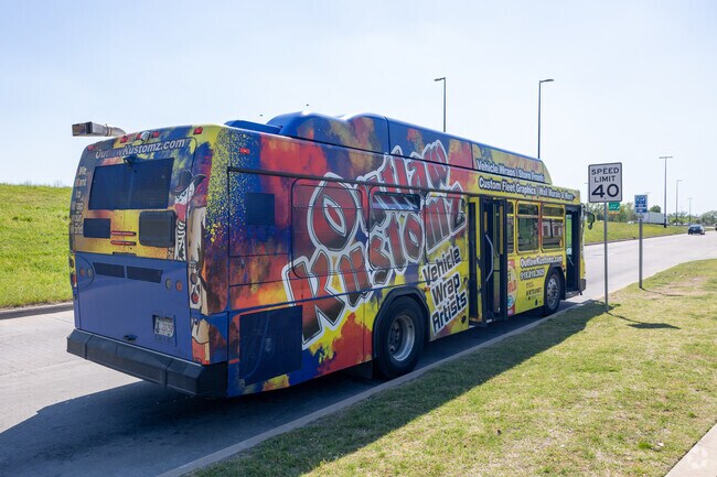 Tulsa Transit has many pick up locations near Brookside.