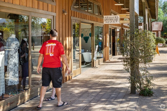 Enjoy an afternoon checking out the shops at Vail Ranch near Wolf Creek.