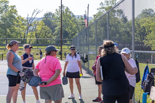 A group of friends in Murphy make a plan for their next adventure.