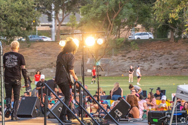 Music fills the air at the 65th Street Live Concerts.