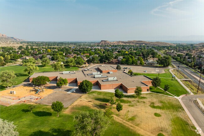 Wingate Elementary School is in the Redlands neighborhood in Grand Junction, CO.