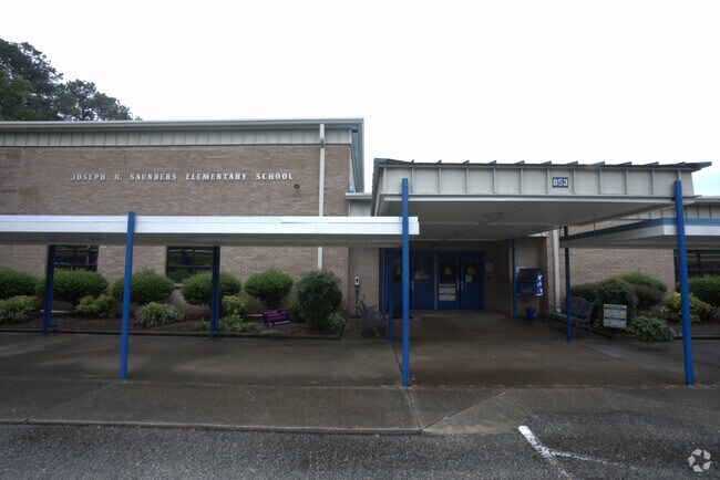 Joseph H. Saunders Elementary School in Newport News, Virginia.