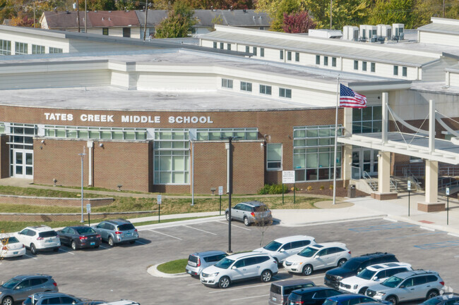 Tates Creek Middle School provides high-quality education.