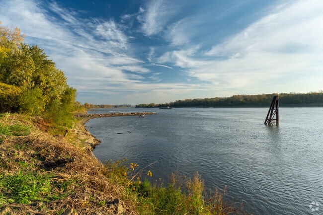 The scenic Missouri River is a large part of the Saint Charles community.