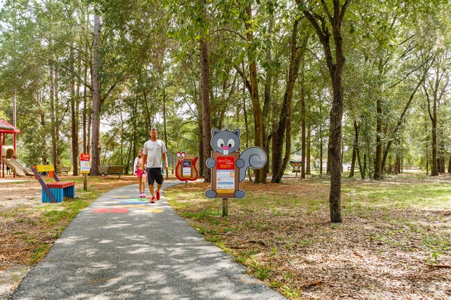 Visitors can often be seen strolling along the scenic pathways of Liberty Community Park, enjoying the peaceful surroundings and natural beauty.