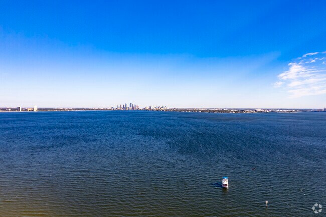 The Hillsborough Bay hugs the east side of Ballast Point.