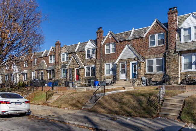 Brick style Rowhomes in Holmesburg are well maintained and reasonably priced