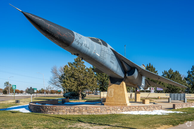 Cannon Air Force Base is just west of Clovis and is a major economic force.