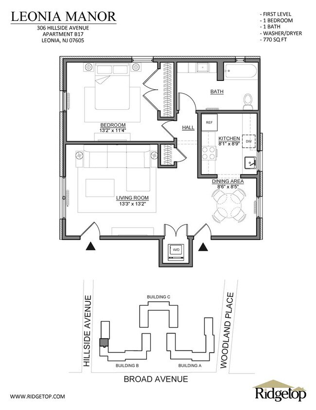Leonia Manor: In-Unit Washer & Dryer, Heat, Hot & Cold Water Included, Cat & Dog Friendly, and Wa..., Leonia, NJ 07605 - photo 2