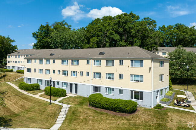 The Renaissance Club in Loch Raven offers upscale townhomes for renters.