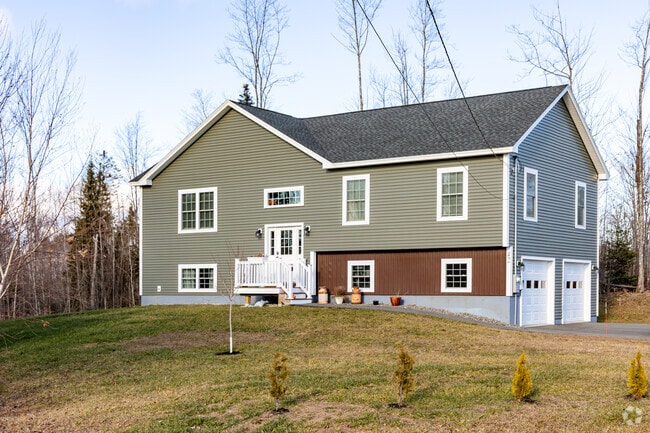 Newly built raised ranch homes feature two-car garages and spacious yards in Levant.