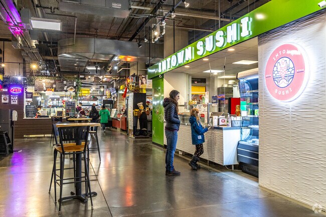 Intown Sushi is a highly rated Japanese restaurant in the Phillips neighborhood.