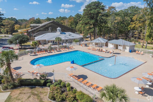 The Villages has a waterpark with indoor waterslides.