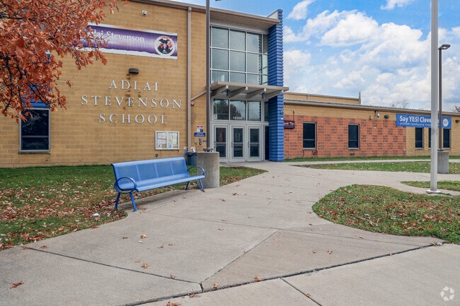 Adlai Stevenson School is serves children in grades Kindergarten through 8th grade,in Cleveland.