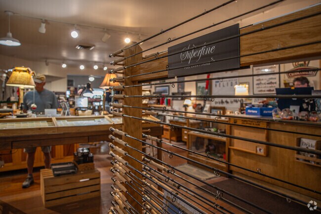 Grab the perfect fly rod at CrossCurrents Fly Shop near South Hills.