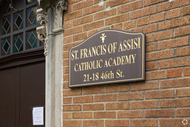 St Francis of Assisi School in Queens, New York is a long standing institution in the area.