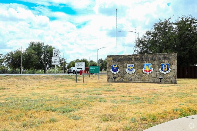Dyess AFB greets visitors with tradition and pride, serving as a cornerstone of the area.