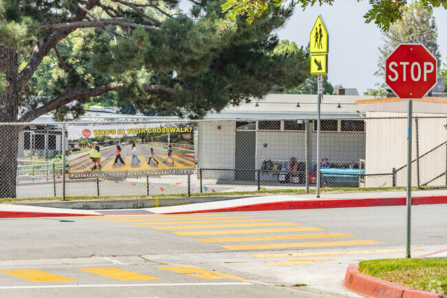 Sunset Lane Elementary belongs to the Fullerton School District.